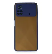 Xiaomi Poco X4 Pro 5G Kılıf Montreal Silikon Kapak - Lacivert