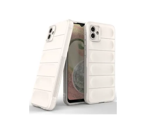 Samsung Galaxy A04 Kılıf Optimum Silikon - Krem