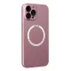 Apple iPhone 12 Pro Kılıf Jack Magneticsafe Lens Silikon - Rose Gold