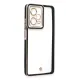 Xiaomi Redmi Note 12 5G Kılıf Liva Lens Silikon - Siyah