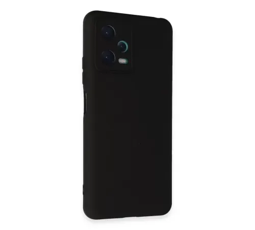 Xiaomi Redmi Note 12 5G Kılıf Nano içi Kadife Silikon - Siyah