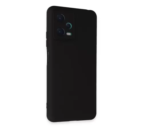Xiaomi Redmi Note 12 5G Kılıf Nano içi Kadife Silikon - Siyah