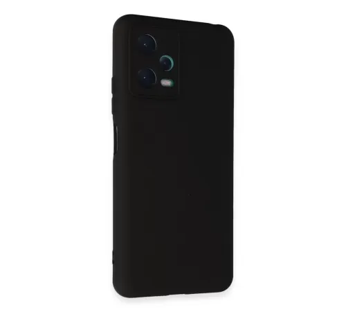 Xiaomi Redmi Note 12 5G Kılıf Nano içi Kadife Silikon - Siyah