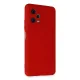 Xiaomi Redmi Note 12 5G Kılıf Nano içi Kadife Silikon - Kırmızı