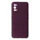 Realme 7 Pro Kılıf First Silikon - Mürdüm