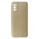 Realme 7 Pro Kılıf First Silikon - Gold