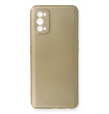 Realme 7 Pro Kılıf First Silikon - Gold