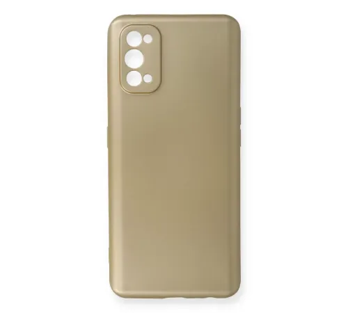 Realme 7 Pro Kılıf First Silikon - Gold