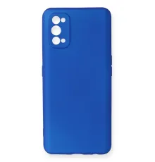 Realme 7 Pro Kılıf First Silikon - Mavi