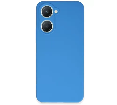 Vivo Y18 Kılıf First Silikon - Mavi