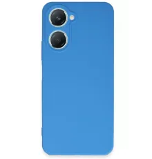 Vivo Y18 Kılıf First Silikon - Mavi