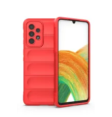 Samsung Galaxy A33 5G Kılıf Optimum Silikon - Kırmızı