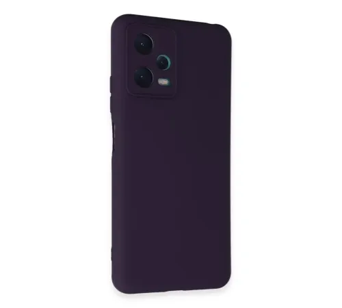 Xiaomi Redmi Note 12 5G Kılıf Nano içi Kadife Silikon - Mor