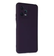 Xiaomi Redmi Note 12 5G Kılıf Nano içi Kadife Silikon - Mor