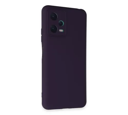 Xiaomi Redmi Note 12 5G Kılıf Nano içi Kadife Silikon - Mor