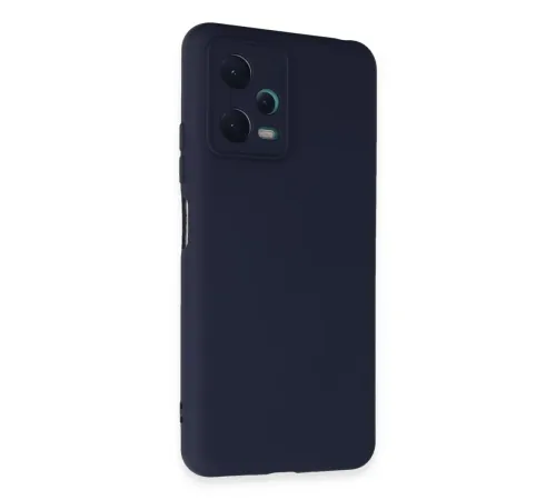 Xiaomi Redmi Note 12 5G Kılıf Nano içi Kadife Silikon - Lacivert