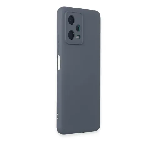 Xiaomi Redmi Note 12 5G Kılıf Nano içi Kadife Silikon - Gri