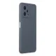 Xiaomi Redmi Note 12 5G Kılıf Nano içi Kadife Silikon - Gri