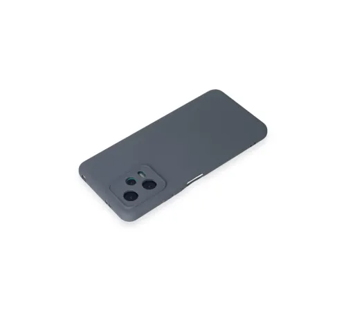 Xiaomi Redmi Note 12 5G Kılıf Nano içi Kadife Silikon - Gri