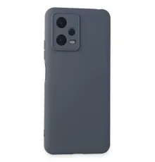 Xiaomi Redmi Note 12 5G Kılıf Nano içi Kadife Silikon - Gri