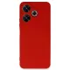 Xiaomi Redmi 13 4G Kılıf First Silikon - Kırmızı