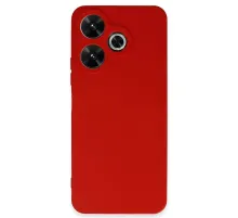 Xiaomi Redmi 13 4G Kılıf First Silikon - Kırmızı