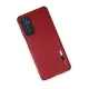 Samsung Galaxy M52 5G Kılıf Loop Deri Silikon - Kırmızı
