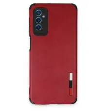 Samsung Galaxy M52 5G Kılıf Loop Deri Silikon - Kırmızı