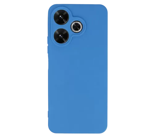 Xiaomi Redmi 13 4G Kılıf First Silikon - Mavi