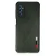 Samsung Galaxy M52 5G Kılıf Loop Deri Silikon - Yeşil