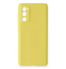 Samsung Galaxy S20 FE Kılıf Nano içi Kadife Silikon - Sarı