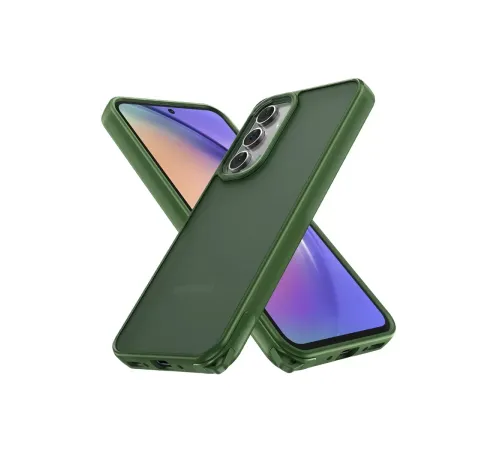 Samsung Galaxy A05S Kılıf Elegant Kapak - Yeşil