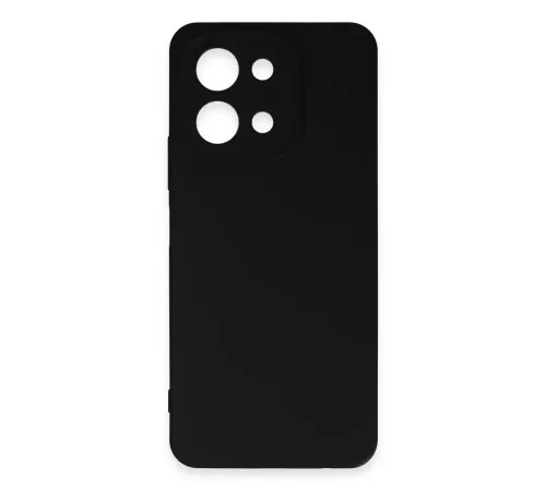 Vivo Y28 Kılıf First Silikon - Siyah