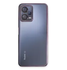Xiaomi Redmi Note 12 5G Kılıf Lensli Silikon - Mor