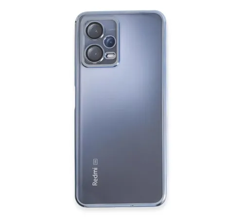 Xiaomi Redmi Note 12 5G Kılıf Lensli Silikon - Açık Mavi