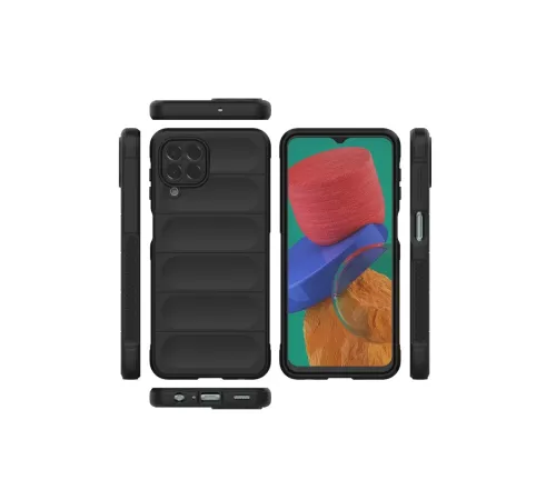 Samsung Galaxy M33 Kılıf Optimum Silikon - Siyah