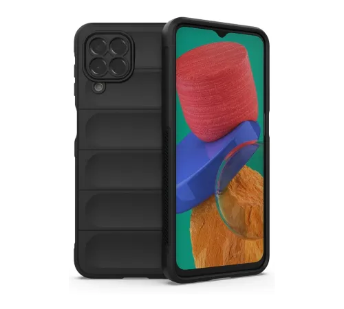 Samsung Galaxy M33 Kılıf Optimum Silikon - Siyah