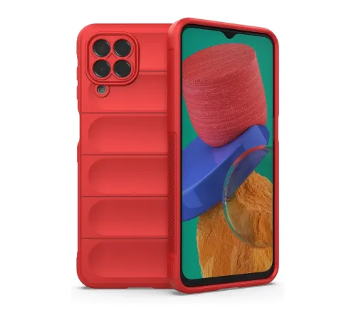 Samsung Galaxy M33 Kılıf Optimum Silikon - Kırmızı