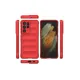 Samsung Galaxy S21 Ultra Kılıf Optimum Silikon - Kırmızı