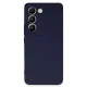 Vivo V30 Lite 4G Kılıf First Silikon - Lacivert