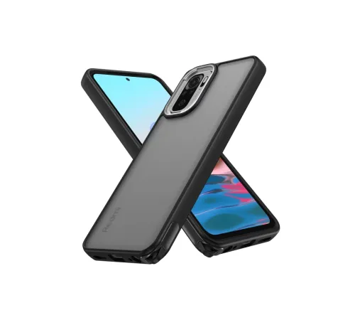 Xiaomi Redmi Note 10 Pro Kılıf Elegant Kapak - Siyah