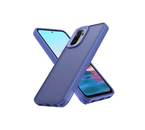 Xiaomi Redmi Note 10 Pro Kılıf Elegant Kapak - Açık Mavi