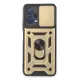 Xiaomi Redmi Note 12 5G Kılıf Pars Lens Yüzüklü Silikon - Gold