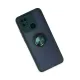 Xiaomi Poco C40 Kılıf Montreal Yüzüklü Silikon Kapak - Yeşil