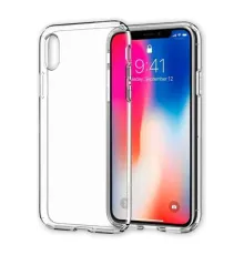 Apple iPhone X Kılıf Lüx Şeffaf Silikon