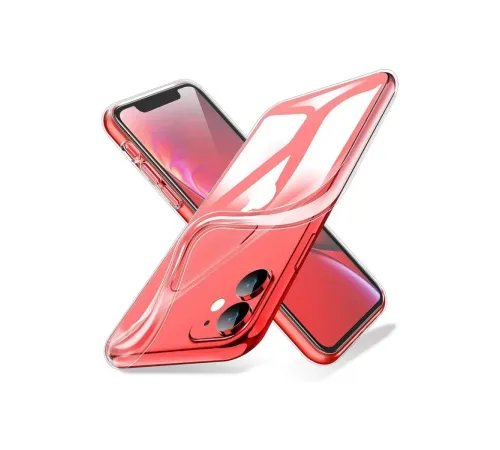 Apple iPhone 11 Kılıf Lüx Şeffaf Silikon