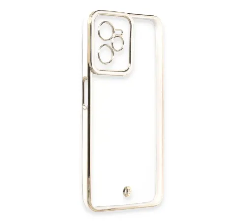 Realme C35 Kılıf Liva Lens Silikon - Beyaz