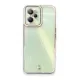 Realme C35 Kılıf Liva Lens Silikon - Beyaz