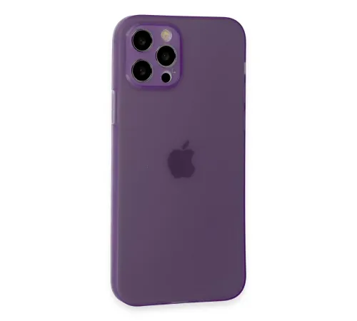 Apple iPhone 12 Pro Kılıf Puma Silikon - Koyu Mor