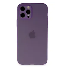 Apple iPhone 12 Pro Kılıf Puma Silikon - Koyu Mor